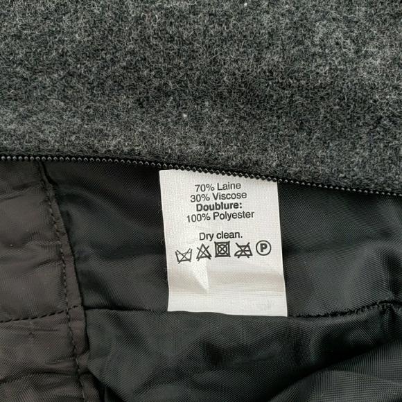 J. Crew Factory Gray Wool Blend Pencil Skirt - Picture 7 of 7